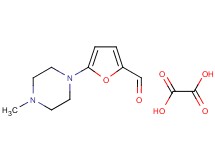 5-(4-methyl-1-piperazinyl)-2-furaldehyde oxalate