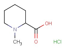 1-methyl-2-piperidinecarboxylic acid hydrochloride