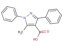 5-methyl-1,3-diphenyl-1H-pyrazole-4-carboxylic acid