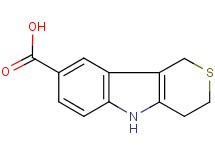 1,3,4,5-tetrahydrothiopyrano[4,3-b]indole-8-carboxylic acid