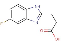3-(5-fluoro-1H-benzimidazol-2-yl)propanoic acid
