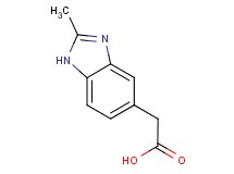 (2-methyl-1H-benzimidazol-5-yl)acetic acid