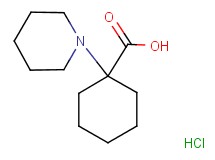 1-(1-piperidinyl)cyclohexanecarboxylic acid hydrochloride