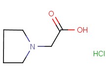 pyrrolidin-1-ylacetic acid hydrochloride pyrrolidin-1-ylacetic acid hydrochloride