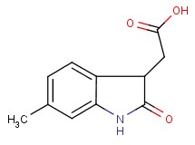 (6-methyl-2-oxo-2,3-dihydro-1H-indol-3-yl)acetic acid