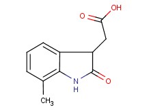(7-methyl-2-oxo-2,3-dihydro-1H-indol-3-yl)acetic acid