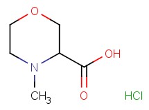 4-methyl-3-morpholinecarboxylic acid hydrochloride