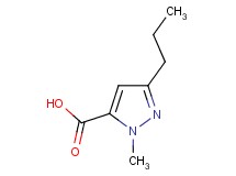 1-methyl-3-propyl-1H-pyrazole-5-carboxylic acid