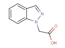 1H-indazol-1-ylacetic acid