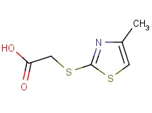 [(4-methyl-1,3-thiazol-2-yl)thio]acetic acid