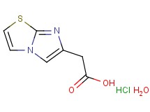 imidazo[2,1-b][1,3]thiazol-6-ylacetic acid hydrochloride hydrate