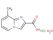 8-methylimidazo[1,2-a]pyridine-2-carboxylic acid hydrochloride hydrate
