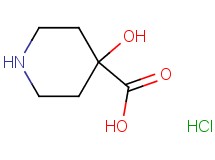 4-hydroxy-4-piperidinecarboxylic acid hydrochloride