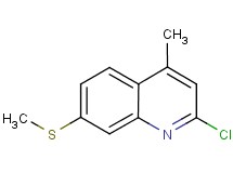 2-chloro-4-methyl-7-(methylthio)quinoline