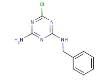 N-benzyl-6-chloro-1,3,5-triazine-2,4-diamine