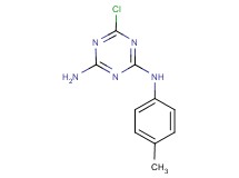 6-chloro-N-(4-methylphenyl)-1,3,5-triazine-2,4-diamine