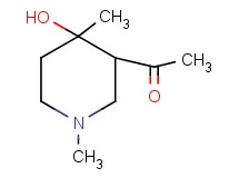 1-(4-hydroxy-1,4-dimethylpiperidin-3-yl)ethanone