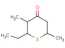 2-ethyl-3,6-dimethyltetrahydro-4H-thiopyran-4-one