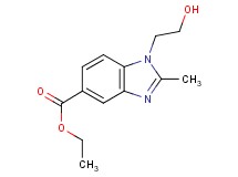 ethyl 1-(2-hydroxyethyl)-2-methyl-1H-benzimidazole-5-carboxylate