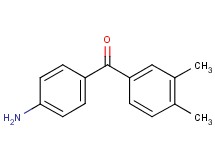 (4-aminophenyl)(3,4-dimethylphenyl)methanone