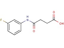 4-[(3-fluorophenyl)amino]-4-oxobutanoic acid