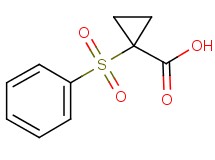 1-(phenylsulfonyl)cyclopropanecarboxylic acid