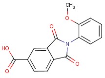 2-(2-methoxyphenyl)-1,3-dioxoisoindoline-5-carboxylic acid
