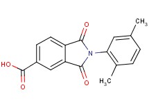 2-(2,5-dimethylphenyl)-1,3-dioxoisoindoline-5-carboxylic acid
