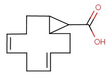 bicyclo[10.1.0]trideca-4,8-diene-13-carboxylic acid