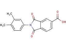 2-(3,4-dimethylphenyl)-1,3-dioxoisoindoline-5-carboxylic acid