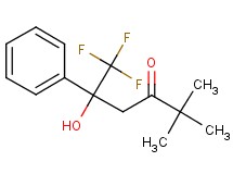 6,6,6-trifluoro-5-hydroxy-2,2-dimethyl-5-phenylhexan-3-one