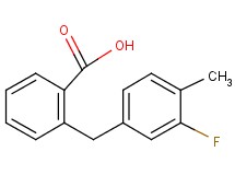 2-(3-fluoro-4-methylbenzyl)benzoic acid