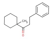 1-(1-methylcyclohexyl)-3-phenylpropan-1-one