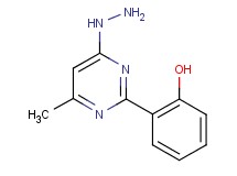 2-(4-hydrazino-6-methylpyrimidin-2-yl)phenol