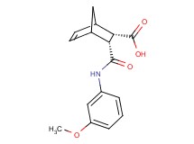 rac-(2S,3R)-3-{[(3-methoxyphenyl)amino]carbonyl}bicyclo[2.2.1]hept-5-ene-2-carboxylic acid