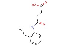 4-[(2-ethylphenyl)amino]-4-oxobutanoic acid