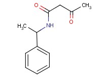 3-oxo-N-(1-phenylethyl)butanamide