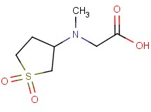N-(1,1-dioxidotetrahydro-3-thienyl)-N-methylglycine