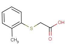 [(2-methylphenyl)thio]acetic acid