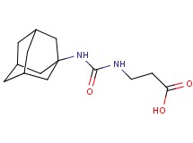 N-[(1-adamantylamino)carbonyl]-beta-alanine