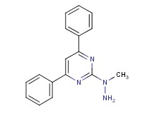 2-(1-methylhydrazino)-4,6-diphenylpyrimidine