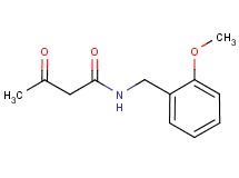 N-(2-methoxybenzyl)-3-oxobutanamide