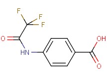 4-[(trifluoroacetyl)amino]benzoic acid