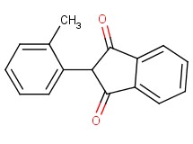 2-(2-methylphenyl)-1H-indene-1,3(2H)-dione