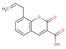 8-allyl-2-oxo-2H-chromene-3-carboxylic acid