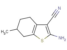 2-amino-6-methyl-4,5,6,7-tetrahydro-1-benzothiophene-3-carbonitrile