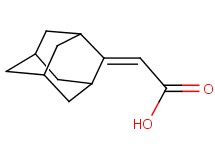 tricyclo[3.3.1.1~3,7~]dec-2-ylideneacetic acid