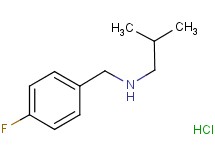 N-(4-fluorobenzyl)-2-methyl-1-propanamine hydrochloride