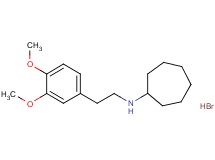 N-[2-(3,4-dimethoxyphenyl)ethyl]cycloheptanamine hydrobromide