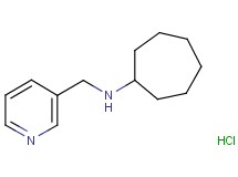 N-(3-pyridinylmethyl)cycloheptanamine hydrochloride